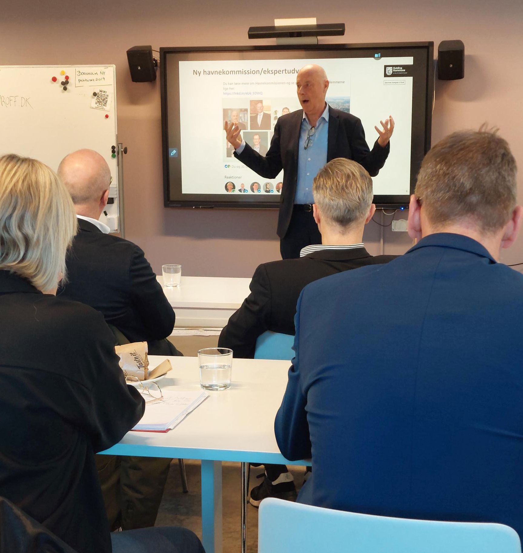 Havnekommissionen i arbejde