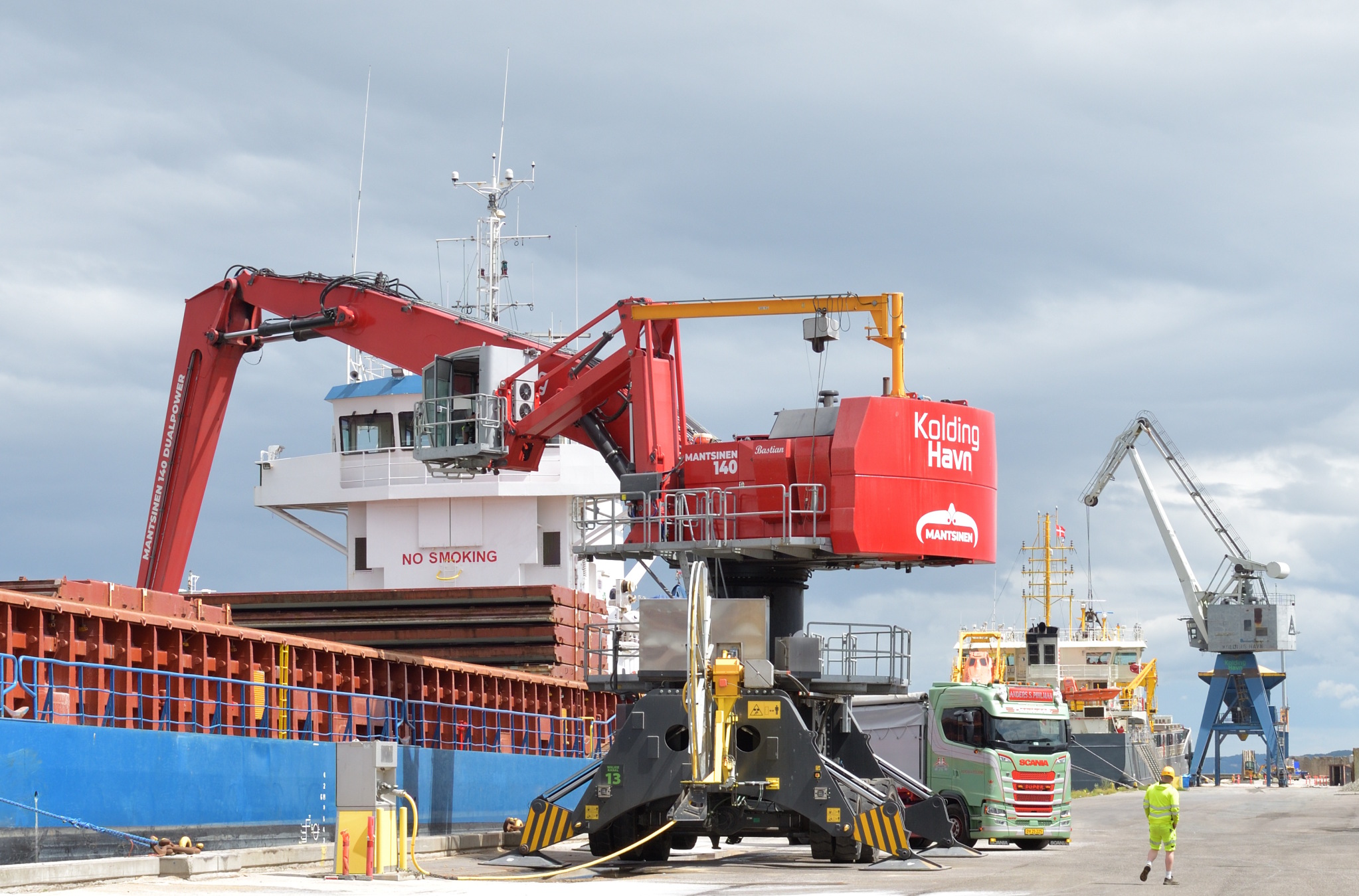 Økonomiske resultater og skibe i Kolding Havn
